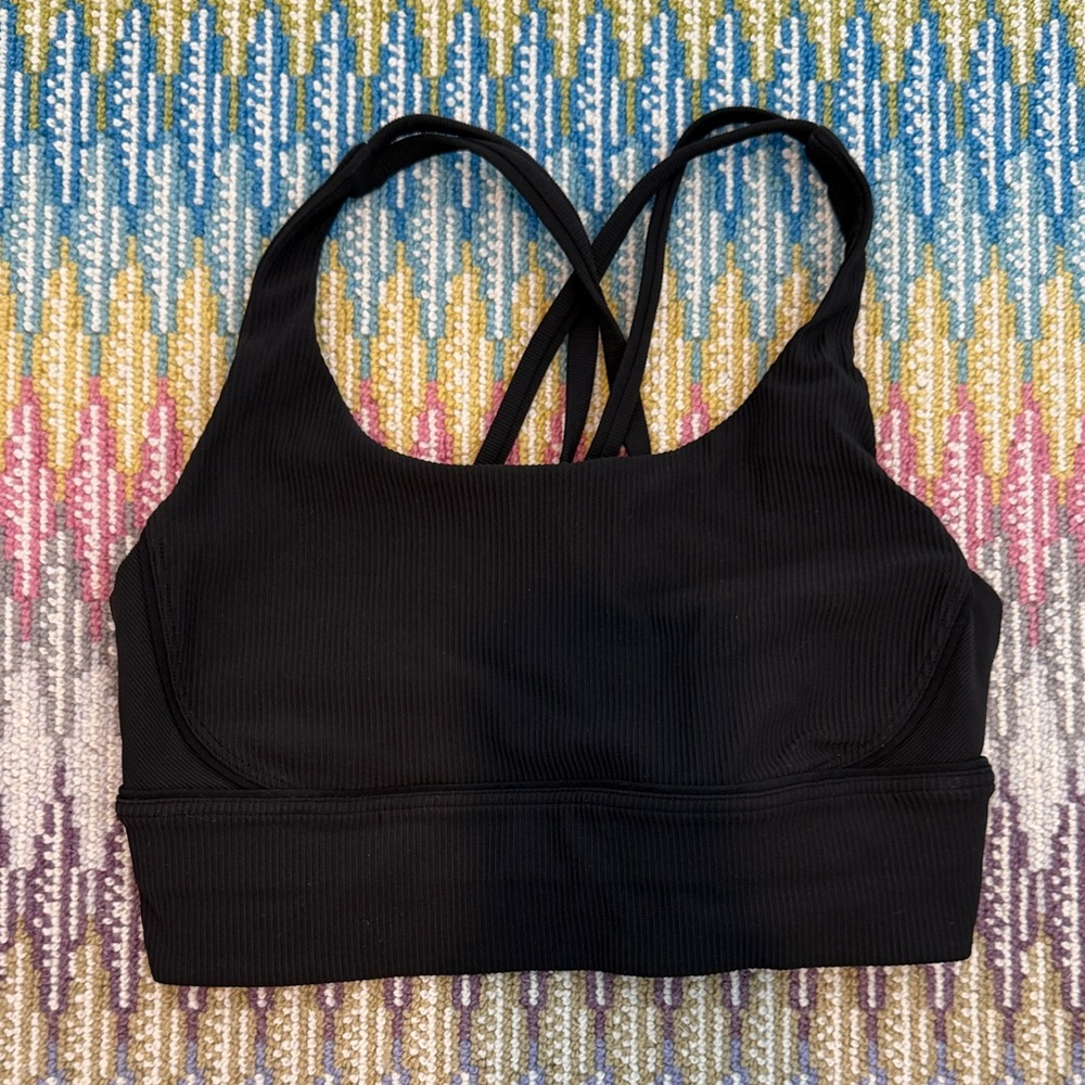 lululemon athletica Black Sports Bra